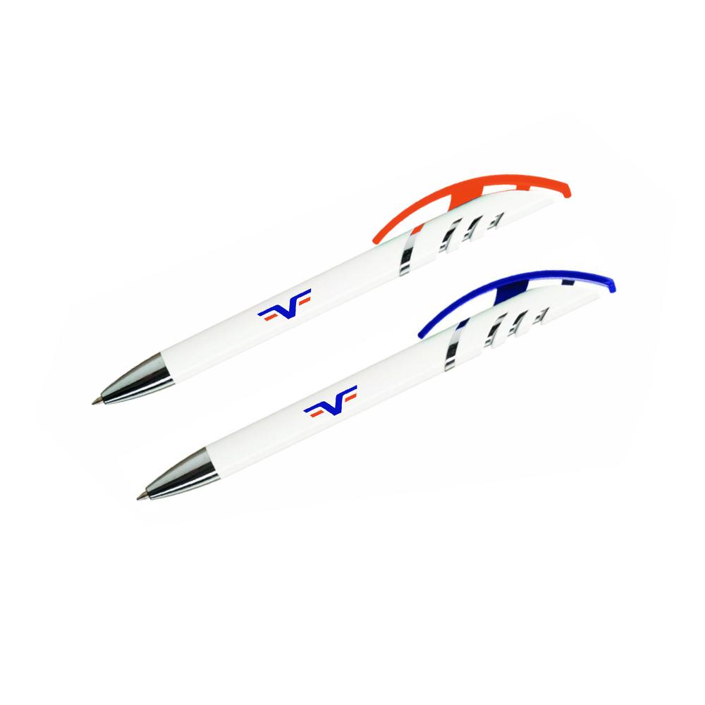 Ручка с логотипом автоматическая Starco white